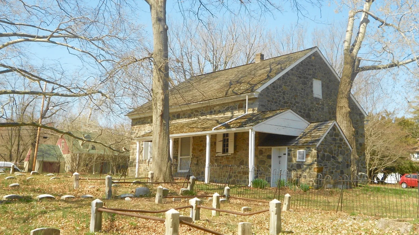 Residential street in Boothwyn, PA
